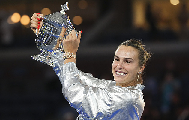 Táta je můj hnací motor. Sabalenková plakala a pak řekla: Musím vyhrát pro děti