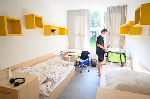 Univerzita Tomáe Bati ve Zlín má nov zrekonstruované koleje v budov U12....