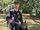 Policejnho psovoda Ondeje Jakub ocenil za jeho pohotovost krajsk policejn...