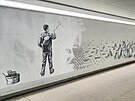 Pvodn studentskou vmalbu ndranho podchodu v st nad Orlic nechala...