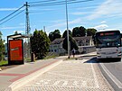 Nov autobusov zastvka Rybrny v Uherskm Hraditi (srpen 2025)