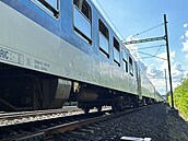 Na koridoru mezi stanicemi Praha-Bchovice a Praha-Libe srazil v sobotu...