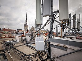 Výhledy od BTS operátora O2 v Olomouci na Horním nám�stí
