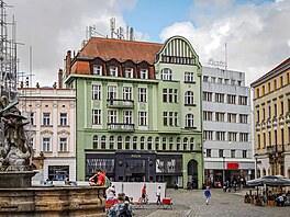 Výhledy od BTS operátora O2 v Olomouci na Horním nám�stí