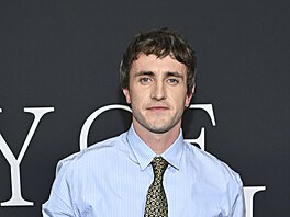 Paul Mescal v New Yorku na premié�e filmu The History of Sound (2. zá�í 2025)