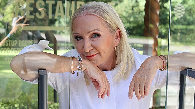 B�ra Basikov�, z�mek Ratm��ice (11. srpna 2025)