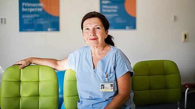 Porodn asistentka Miloslava Kamenkov z FN Brno. (2025)