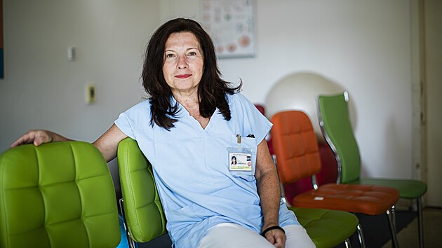 Porodn asistentka Miloslava Kamenkov z FN Brno. (2025)