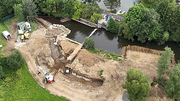 Nov� ryb� p�echod v Tepli�ce bude hotov� do listopadu.