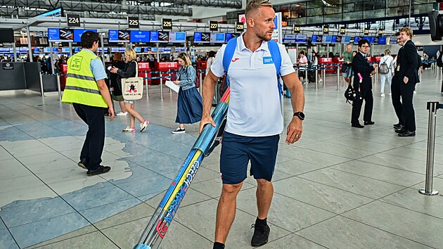 O�t�pa� Jakub Vadlejch odl�t� na mistrovstv� sv�ta v Tokiu.