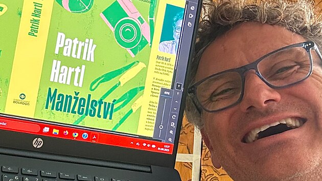 Patrik Hartl vydal novou knihu.
