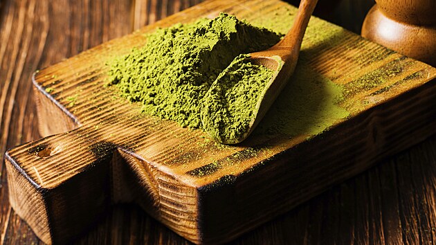 Zelen� pr�kov� �asj matcha
