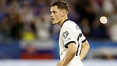N�mecký zálo�ník Florian Wirtz po zápase na h�i�ti Slovenska.