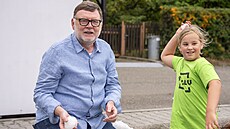 Ministr financí Zbyn�k Stanjura (ODS) na p�edvolební akci koalice SPOLU v Novém...