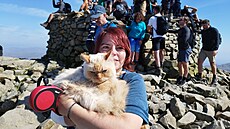 Kocour zdolal výzvu Ti vrcholy za 29 hodin, kdy se svými majiteli el celou...