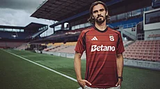 Jakub Martinec v dresu praské Sparty.