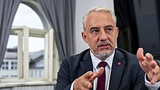 Josef Stedula, pedseda eskomoravské konfederace odborových svaz (MKOS)