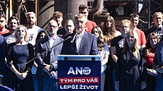 Andrej Babi� zahájil v Ostrav� oficiální kampa� pro �íjnové volby do Sn�movny....