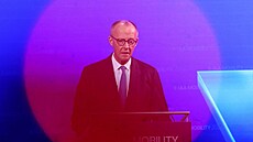 N�mecký kanclé� Friedrich Merz zahajuje mnichovský autosalon IAA Mobility 2025