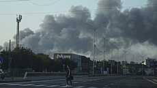 Ruské útoky na Kyjev zp�sobily po�áry obytných budov, zranily 18 lidí a dal�í...