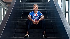 Jean David Beaugel pi pedstavení jeho píchodu do Artisu Brno.