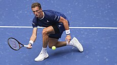 Jií Leheka ve tvrtfinále US Open