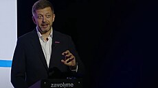 Ministr vnitra a p�edseda STAN Vít Raku�an p�i debat� pro studenty Zavolíme
