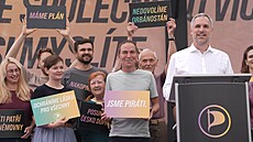 Zahájení horké ásti kampan Pirát na praské tvanici.