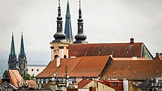 Výhledy od BTS operátora O2 v Olomouci na Horním nám�stí