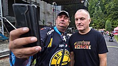 Litvínov, areál Lou�ky, 6. 9. 2025. Setkání fanou�k� hokejové Vervy Litvínov....