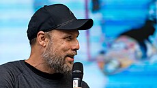 Litvínov, areál Louky, 6. 9. 2025. Setkání fanouk hokejové Vervy Litvínov. ...