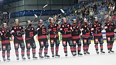 Chomutov,  4.9. 2025, Sparta Praha -  Lulea Hockey, 3. kolo hokejové Ligy...