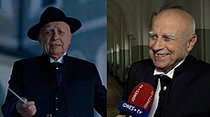 Ivan Mládek jako strý�ek Fester z Addamsovy rodiny. Nato�il nový klip na Jo�ina...