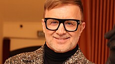 Zpvák Petr Kotvald na finále soute Mu roku 2025 (Náchod, 22. srpna 2025)