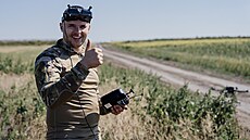 Don�cká oblast. �lenové jednotky St�i� z 10. úto�né horské brigády Edelvejs...