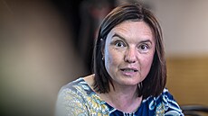 Ekonomická expertka hnutí, pra�ská kandidátka Lucie Sedmihradská (2. zá�í 2025)