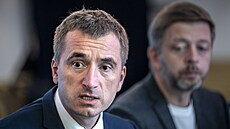 éf hnutí STAN a ministr vnitra Vít Rakuan spolen s ministrem prmyslu...