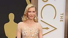 Cate Blanchettová na Oscarech v Los Angeles (2. bezna 2014)