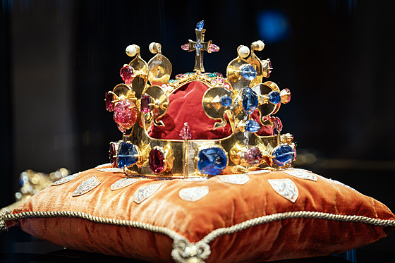 Na Praském hrad probhlo slavnostní zahájení výstavy eských korunovaních...