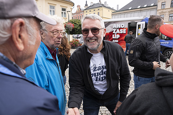 Lídr kandidátky hnutí ANO v Olomouckém kraji Lubomír Metnar.