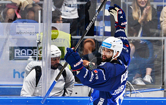 Libor Zábranský slaví gól do sít� Sparty.