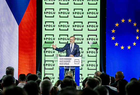 Koalice SPOLU zahájila horkou fázi kampan ped volbami do Poslanecké snmovny....