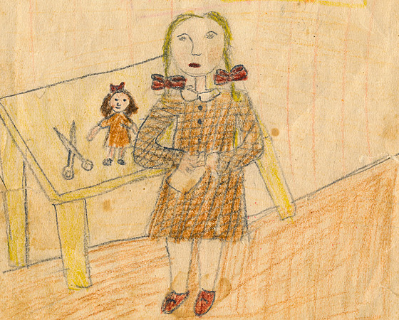 Obrázek, který poslala mamince do vzení Ariana Petrová.