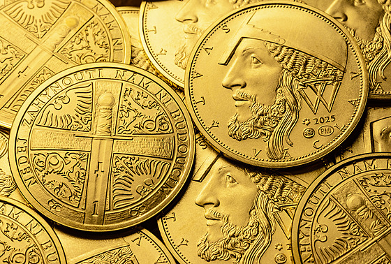 Svatováclavské dukáty z produkce Praské mincovny