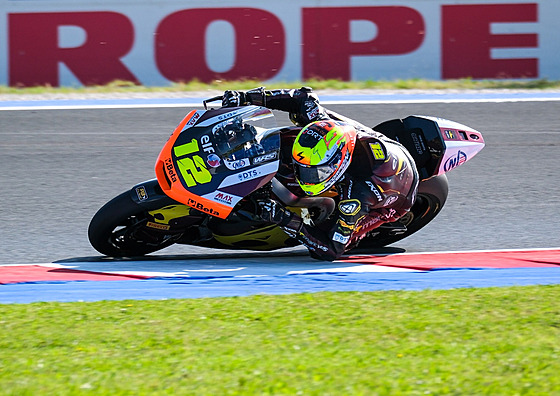 Filip Sala na okruhu v Misanu