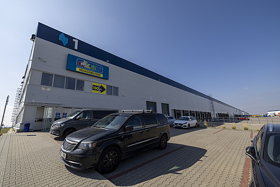 Prohlídka majetku firmy Okay, který pjde do draby. (9. záí 2025)