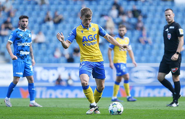 Teplice - Ml. Boleslav 2:3, hosté otočili ještě do přestávky. Dvakrát slavil Vojta