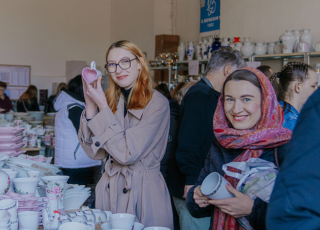 Tradiní pocelánový jarmark se v Loukách uskutení ve dnech 19. a 20. záí.