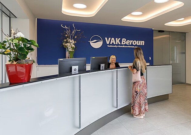 Z�kaznick� centrum Vodovod� a kanalizac� Beroun.