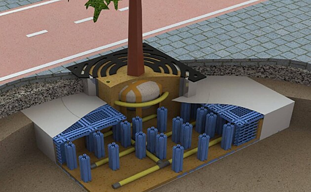 Zelen een pro udriteln mstsk prosted - Wavin TreeTank